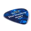 Dunlop Genuine Celluloid Classic Picks, Player′s Pack, zestaw kostek gitarowych, perloid blue, heavy