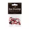 Dunlop Genuine Celluloid Classic Picks, Player′s Pack, zestaw kostek gitarowych, confetti, medium