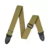 Dunlop Ribbed Cotton Strap - Olive Green, pasek gitarowy