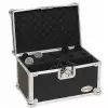 Rockcase RC-23220-B Flight Case - for 10 Microphones, incl. Accessory Compartment, futera na mikrofony i akcesoria