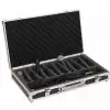 Rockcase RC-23210-B Flight Case - for 10 Microphones, futera na mikrofony