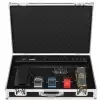 Rockcase RC-23130-B Flight Case - Effects Pedalboard (removable), 76.5 x 48 x 8 cm / 30 1/8 x 18 7/8 x 3 1/8, black, with integrated Power Supply, Pedalboard z zasilaniem