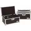 Rockcase RC-23220-B Flight Case - for 10 Microphones, incl. Accessory Compartment, futera na mikrofony i akcesoria