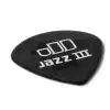 Dunlop Tortex Pitch Black Jazz Pick, kostka gitarowa 0.50 mm
