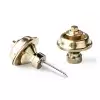 Dunlop Straplok - Traditional Strap Retainer System, 1 Set, brass