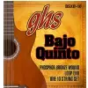 GHS Bajo Quinto, struny do gitary akustycznej, Loop End 10 String, .024-.078 GHS Bajo Quinto, struny do gitary akustycznej, Loop End 10 String, .024-.078
