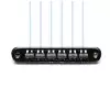 Graphtech Ghost PN-8843-BN - Loaded ResoMax NV2 Tune-O-Matic Bridge, 4 mm - Black Nickel mostek do gitary