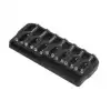 Hipshot Fixed Guitar Bridge - 7-String, .175 mostek gitarowy - Black