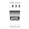 Warwick 40035 Black Label.035, Long Scale, struna pojedyncza do gitary basowej
