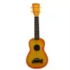 Kala Makala Ukulele sopranowe Orange Burst + Non Woven Bag