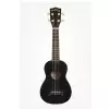 Kala Makala Ukulele sopranowe Charcoal Black Sparkle + Non Woven Bag