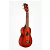 Kala Makala Dolphin Ukulele sopranowe Red Burst + Non Woven Bag