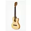 KALA Spalted Maple Travel Ukulele tenorowe z Cutaway & Gigbag
