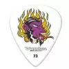 Dunlop Blackline Original Alan Forbes Picks, zestaw kostek gitarowych Flame Ape, 0.73 mm