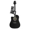 Stagg SW203 CUTU LH BK gitara elektroakustyczna, leworęczna