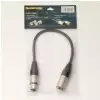 RockCable Patch Cable - XLR (male) to XLR (female) - 30 cm