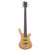 RockBass Corvette Basic 5-str. Natural Transparent Satin, Fretted gitara basowa