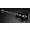 RockBass Star Bass Maple 5-str. Solid Black High Polish, Fretted - Long Scale - Lefthand gitara basowa
