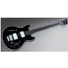 RockBass Star Bass Maple 4-String, Solid Black High Polish, Fretless - Medium Scale gitara basowa