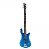 RockBass Streamer LX 4-String, Blue Metallic High Polish gitara basowa