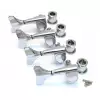 Grover Mini Bass Machine Heads, Chrome / 4-in-Line (left) klucze gitarowe