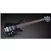RockBass Streamer Standard 5-str. Solid Black High Polish, Fretted gitara basowa