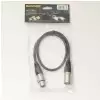 RockCable Patch Cable - XLR (male) to XLR (female) - 60 cm