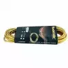 RockCable kabel instrumentalny - angled TS (6.3 mm / 1/4), gold - 6 m / 19.7 ft.