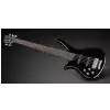 RockBass Fortress 5-str. Black Solid High Polish, Active, Fretted, Lefthand gitara basowa