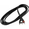 RockCable Patch Cable - 2 x RCA to TRS Jack (3.5 mm / 1/8) - 3 m / 9.8 ft.s