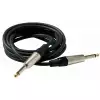 RockCable kabel instrumentalny - straight TS (6.3 mm / 1/4), black - 3 m / 9.8 ft.