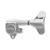 Grover Mini Bass Machine Heads, Chrome / 4-in-Line klucze gitarowe