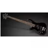 RockBass Streamer LX 4-String, Black Solid High Polish, Active, Fretted, Lefthand gitara basowa