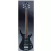 RockBass Corvette Basic 4-String, Black Solid High Polish, Active, Fretted, Short Scale gitara basowa