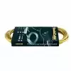 RockCable kabel instrumentalny - straight TS (6.3 mm / 1/4), gold - 3 m / 9.8 ft.