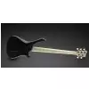 RockBass Fortress 5-str. Black Solid High Polish, Active, Fretted, Lefthand gitara basowa