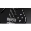 RockBass Fortress 5-str. Black Solid High Polish, Active, Fretted gitara basowa RockBass Fortress 5-str. Black Solid High Polish, Active, Fretted gitara basowa