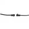 RockBoard Flat Power Cable - Black 30 cm / 11.81  angled/angled