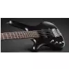 RockBass Corvette Basic 4-String, Nirvana Black Transparent Satin, Active, Fretted, Lefthand gitara basowa RockBass Corvette Basic 4-String, Nirvana Black Transparent Satin, Active, Fretted, Lefthand gitara basowa