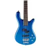 RockBass Streamer LX 4-String, Blue Metallic High Polish gitara basowa