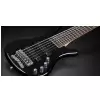 RockBass Corvette Basic 6-String, Black Solid High Polish, Active, Fretted gitara basowa