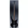 RockBass Vampyre Dark Lord 4-String, Solid Black High Polish, Fretted gitara basowa