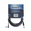 RockBoard Flat kabel instrumentalny , Black, 600 cm, straight/angled