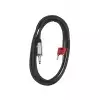 RockCable przewd gonikowy - Banana Plug (4 mm) / straight TS Plug (6.3 mm) - 2 m / 6.6 ft.