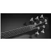 RockBass Star Bass 5-str. Solid Black High Polish, Fretless gitara basowa