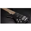 RockBass Streamer LX 4-String, Black Solid High Polish, Active, Fretted, Lefthand gitara basowa