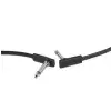 RockBoard Flat kabel instrumentalny , Black, 300 cm, angled/angled