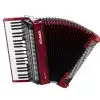 Hohner Bravo III 120 akordeon (czerwony)