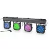 Cameo Multi PAR 1 SET - Zestaw owietleniowy 432 x 10 mm LED z walizk transportow, poczwrnym pedaem i statywem