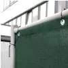 Adam Hall 0159 X BAU 4 - Os�ona ogrodzeniowa, gaza typu 800, 1,76 x 3,41 m, z oczkami, zielona